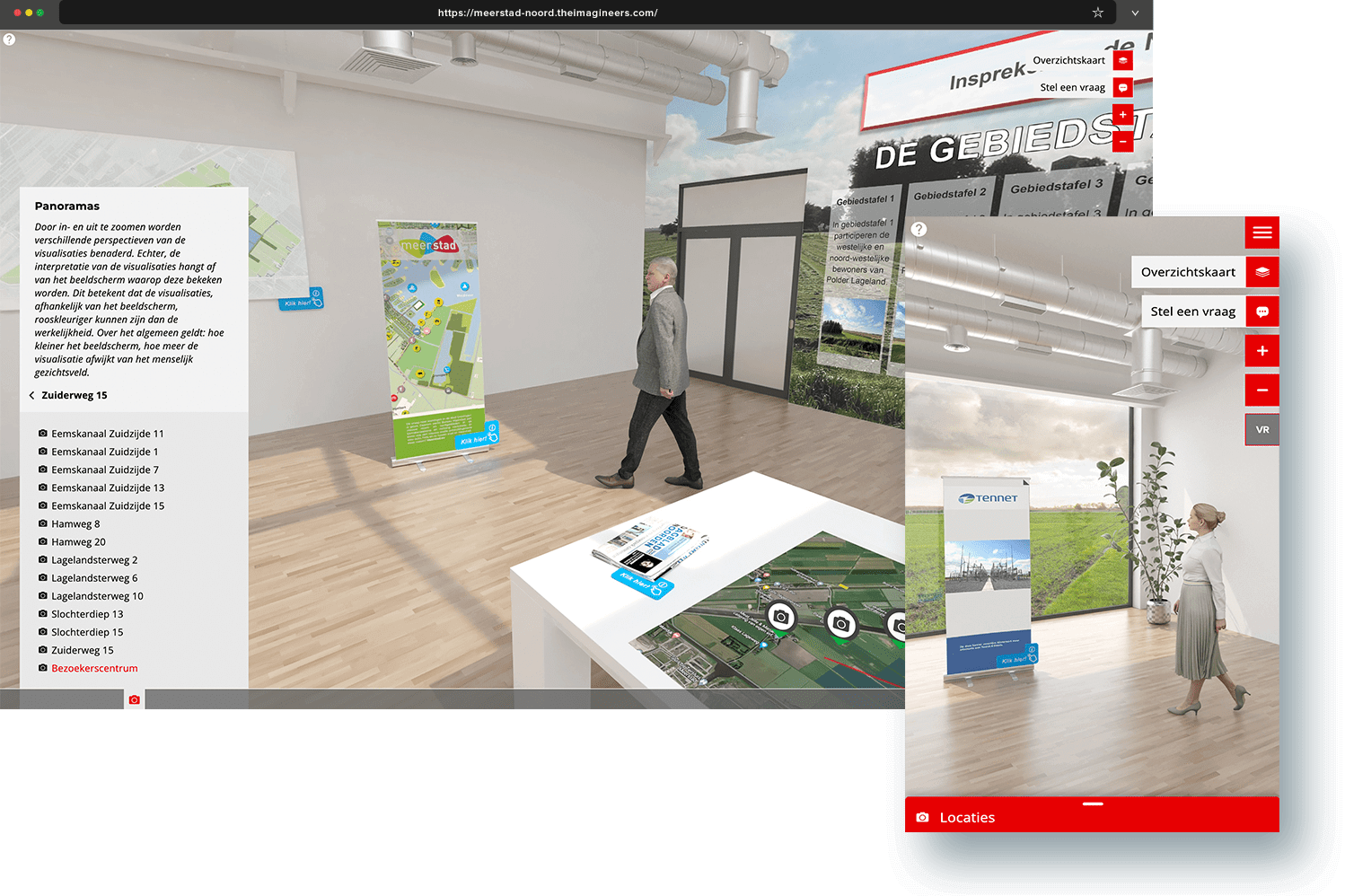 Online bezoekerscentrum Meerstad