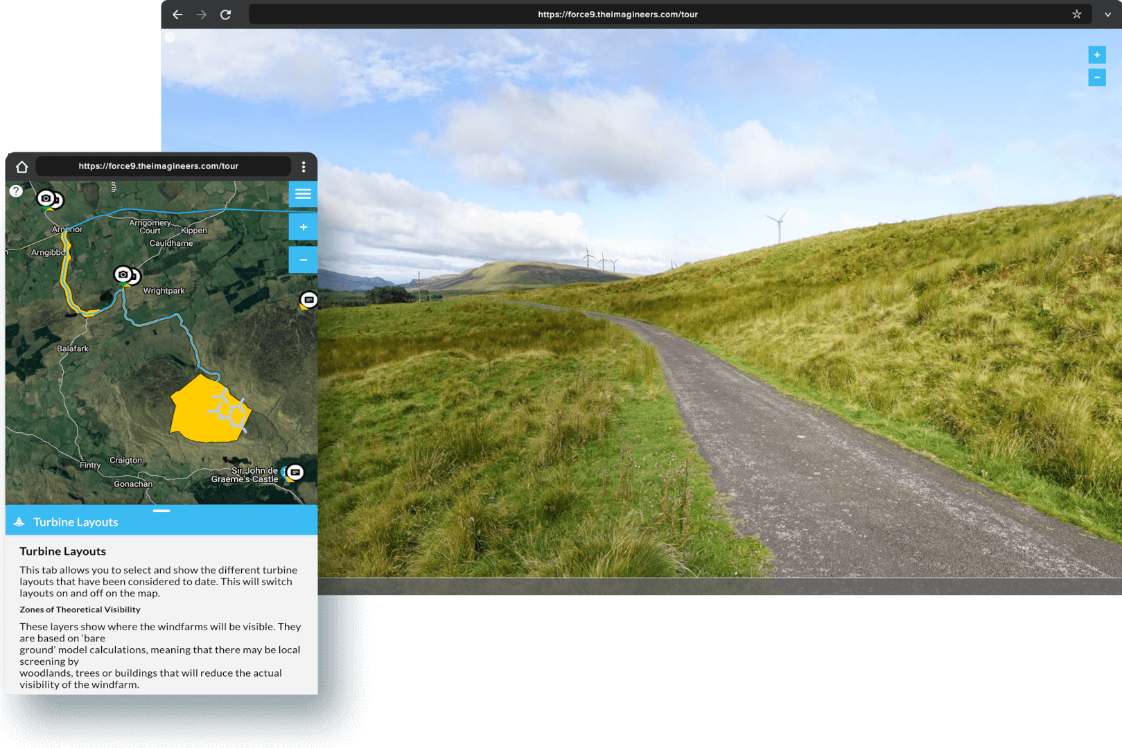 Shelloch Windfarm Schotland