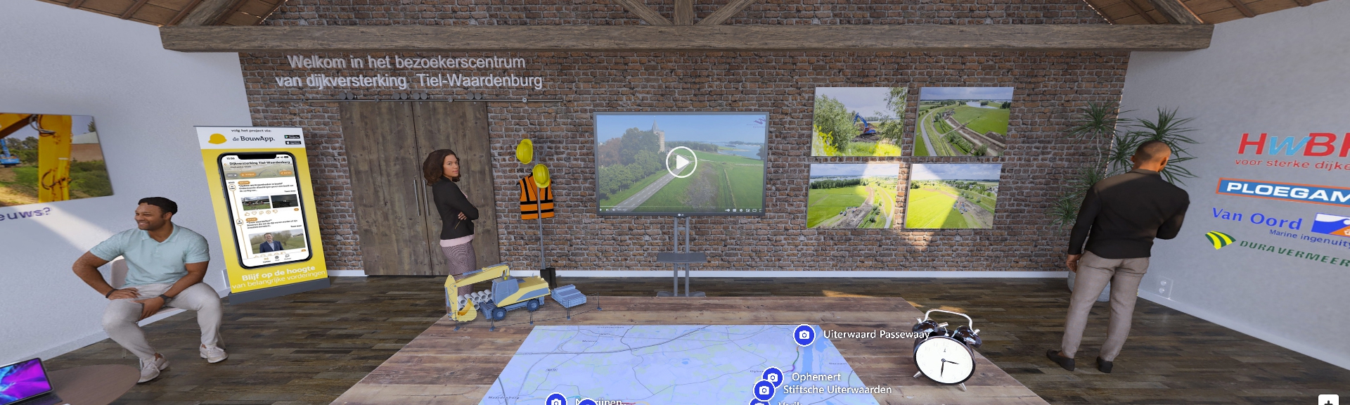 Online bezoekerscentrum Dijkversterking Tiel en Waardenburg