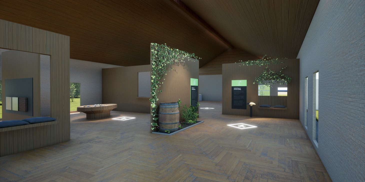 Bezoekerscentrum studenten