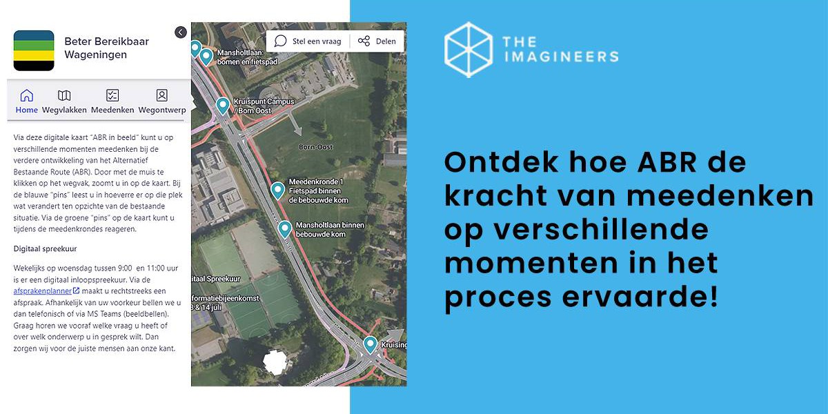 Meedenken in verschillende momenten proces gebiedsontwikkeling