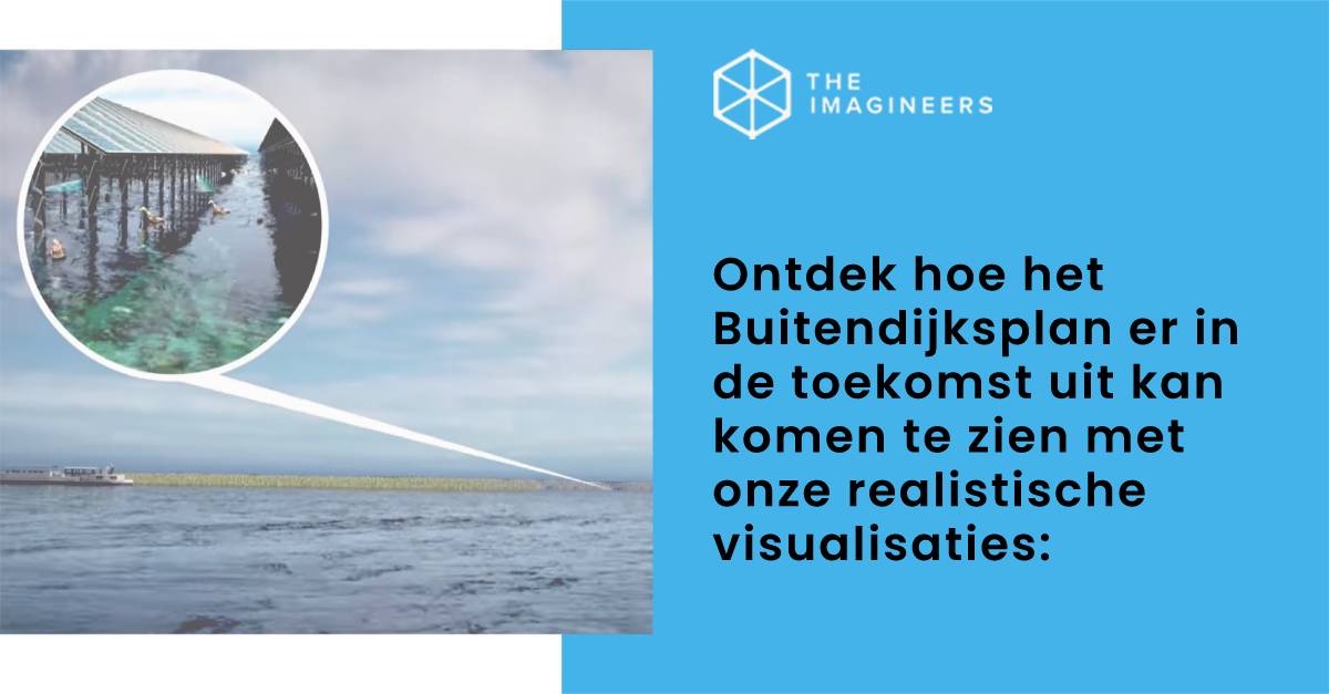 Visualisatie Buitendijks plan